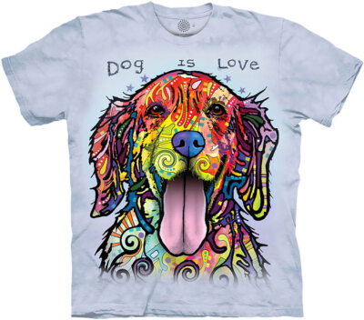 Dean Russo Hunde T-Shirt Dog Is Love