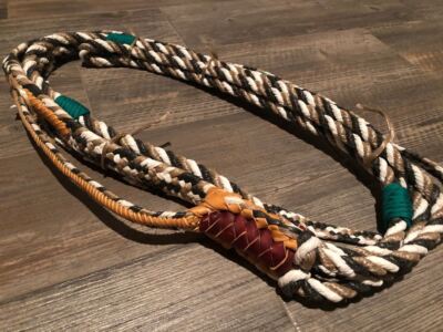 Tri Colored Poly Prp 9/7 LH 3/4'' 3x4'' - EPT Bull Ropes -Rodeo Rider 16'