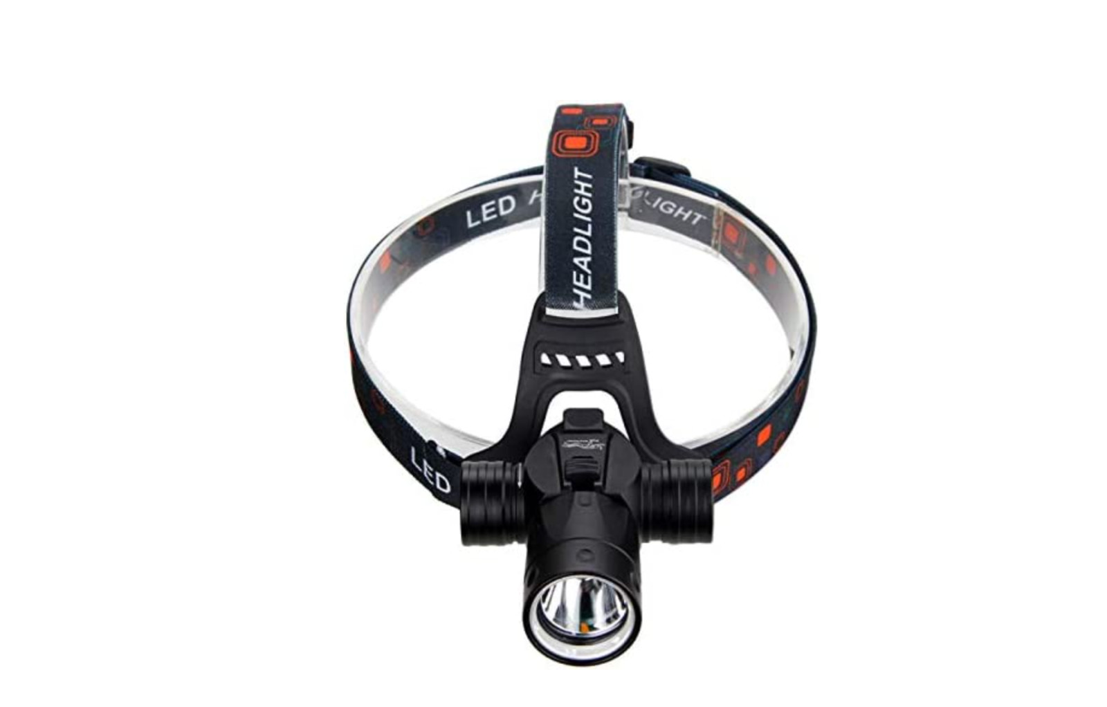 Lampe plongée frontale rechargeable étanche camping randonnée natation avec batterie