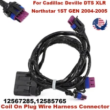For 2004-05 CADILLAC DEVILLE DTS XLR NORTHSTAR COIL ON PLUG WIRE HARNESS 1ST GEN