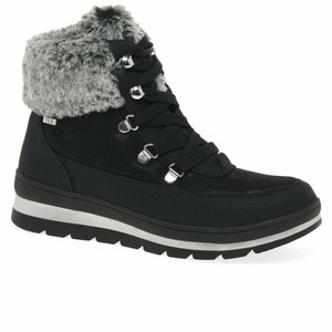 caprice lace up boots