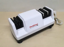 Chefs Choice 3-Stage Diamond Hone Electric Knife Sharpener White Model 100 USA