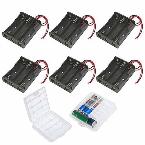 GTIWUNG 6Pcs AA Portabatterie per 3 batterie, 4.5V aa Battery Clip (Y3R)