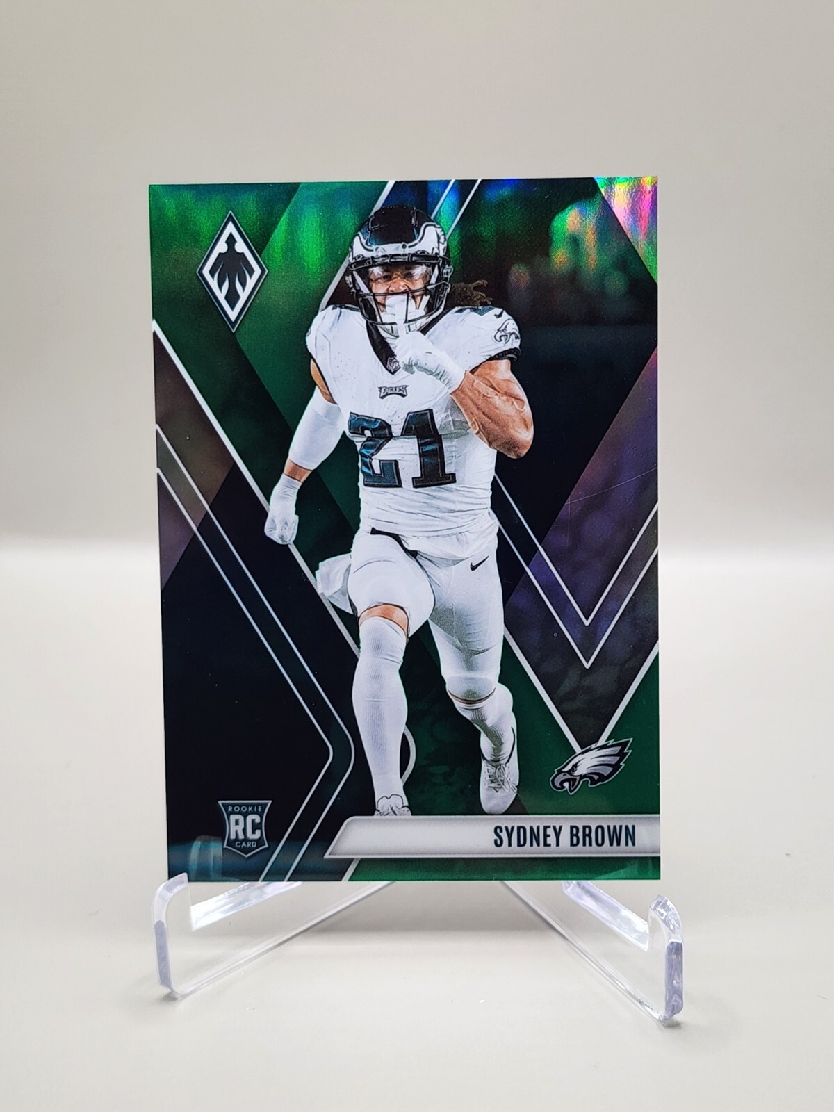 Sydney Brown Panini Phoenix #173 Green Seismic