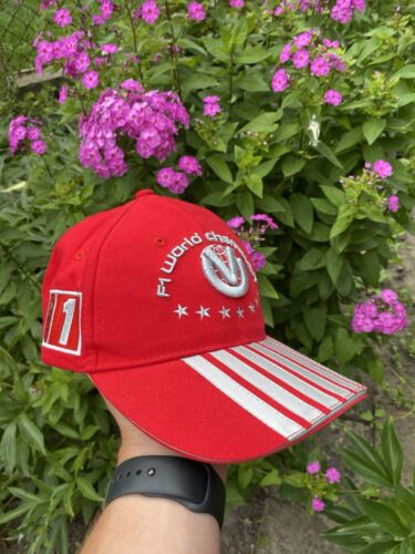 VINTAGE NEW FERRARI FORMULA 1 MICHAEL SCHUMACHER CAP - Picture 2 of 8