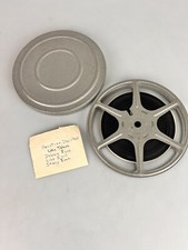 8mm Home Movie Film Metal Take up Reel 7" Case Vintage- Kenco