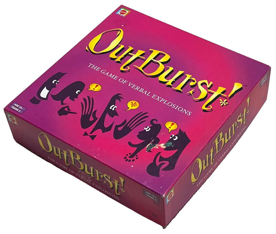 OUTBURST GAME : Rare 2001 Edition By Mattel - In Vgc (FREE UK P&P) - Image 3 of 4