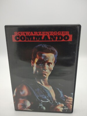 Commando DVD 1985 Arnold Schwarzenegger 80s Action Cult Classic