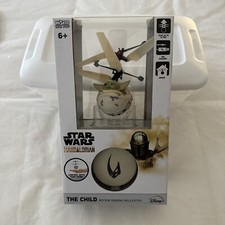 Baby Yoda Star Wars The Mandalorian "The Child" Motion Sensing Helicopter - New