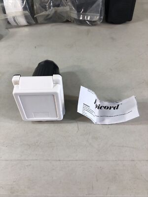 RV/Camper/Trailer 50A 125/250V White INTERTEK POWER INLET  MARINE SHORE EPICORD
