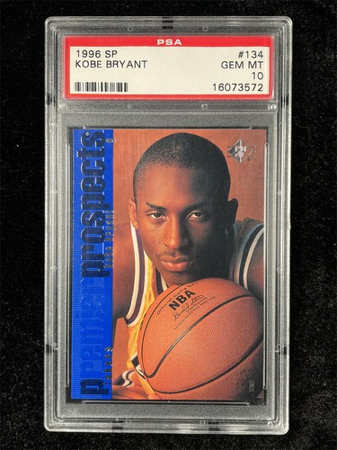 Kobe Bryant 2002 SP Authentic Basketball Card #37 - PSA 10 Gem Mint Graded