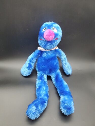 Vintage Applause Sesamstraße Muppets Grover Plüschtier Stofftier 18 Zoll
