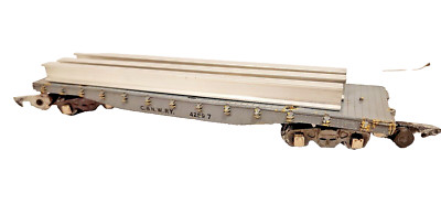 S Guage Scale -(3) Aluminum Beam Load - Diorama - New Old Stock Custom