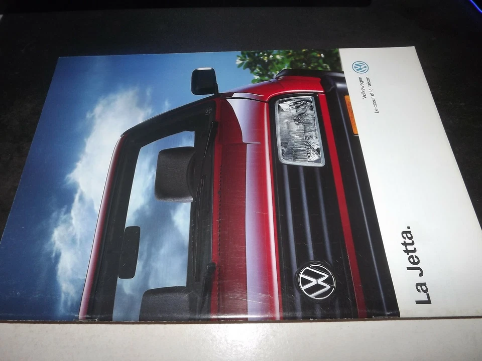 ** Brochure prospectus Volkswagen Jetta 1991 - Photo 1/1