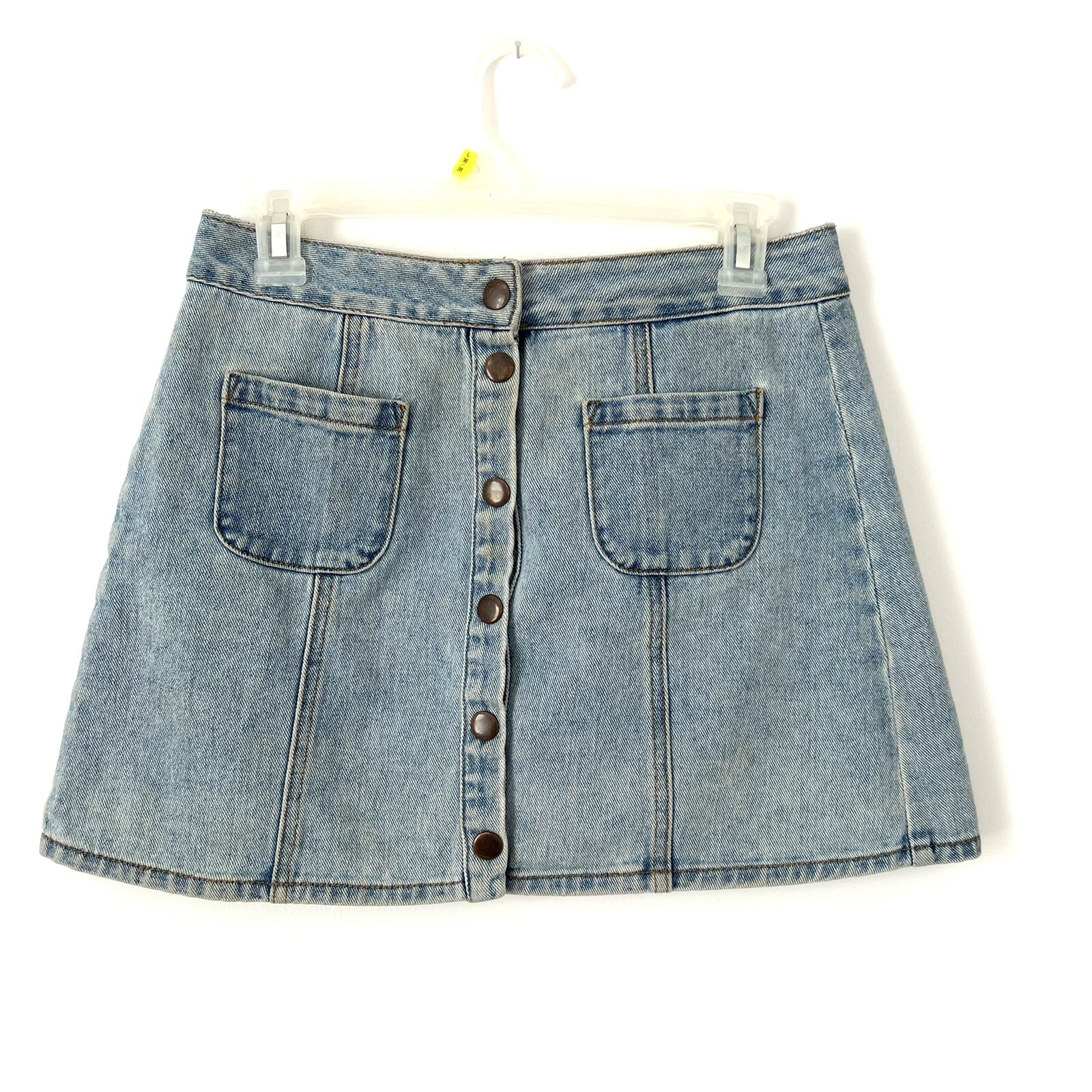 Brandy Melville Denim Mini Skirt Gem