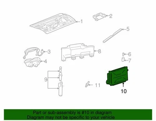 Módulo de control electrónico del motor genuino GM 1999 Pontiac Grand Am Alero 9356459 Foto 2 de 2