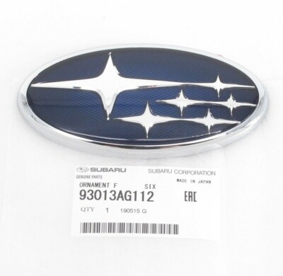 マーサドランド大佐 Genuine OEM Subaru 93013AG112 Front Grill Emblem Badge 2006-07