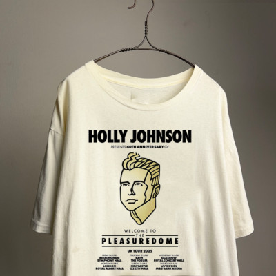 Holly Johnson Welcome To The Pleasuredome Tour UK T Shirt Full Size S-5XL