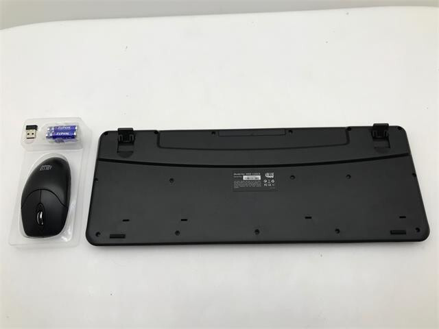 Adesso Wireless USB RF Desktop Keyboard and Mouse Bundle WKB-1320CB