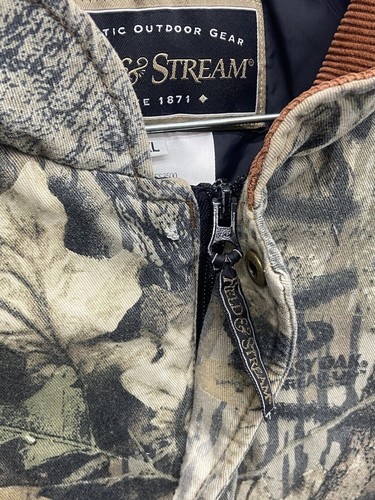 Field And Stream Camo Jacket Mens Size XL Hooded Coat Ultra Adult - Picture 5 of 11
