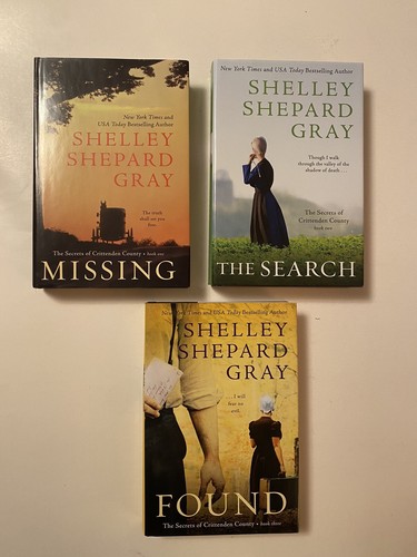 Shelley Shepard Gray, Secrets of Crittenden County Books 1-3, LG Print, HC/DJ