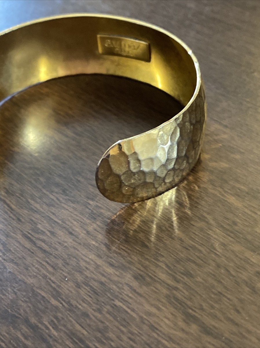 AV Max Gold Dome Cuff Round Bangle Bracelet A.V. Max NYC AV Max Gold Dome Cuff Round Bangle Bracelet A.V. Max NYC