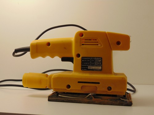 Schwingschleifer von Einhell (Baujahr 2001) Farbe gelb gebraucht von privat älte - Bild 5 von 10