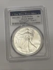 2021 W TYPE 2 $1 American Silver Eagle PCGS MS69 MS 69 MINT STATE FIRST STRIKE