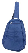 Travelon Unisex Navy Sling Bag 13x9" Anti-theft Travel Adjustable Comfort EUC