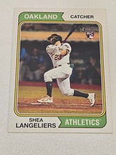 2023 Topps Heritage - Shea Langeliers #190 (RC)