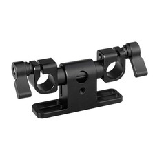 360 Swivel Adjustable 15mm Dual Rod Clamp For Camera Shoulder Rig Mount 2192