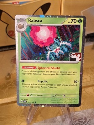 Rabsca Holo Pokemon Prize Pack Series 7 Promo Pokemon Card NM/LP Stamp |  eBay