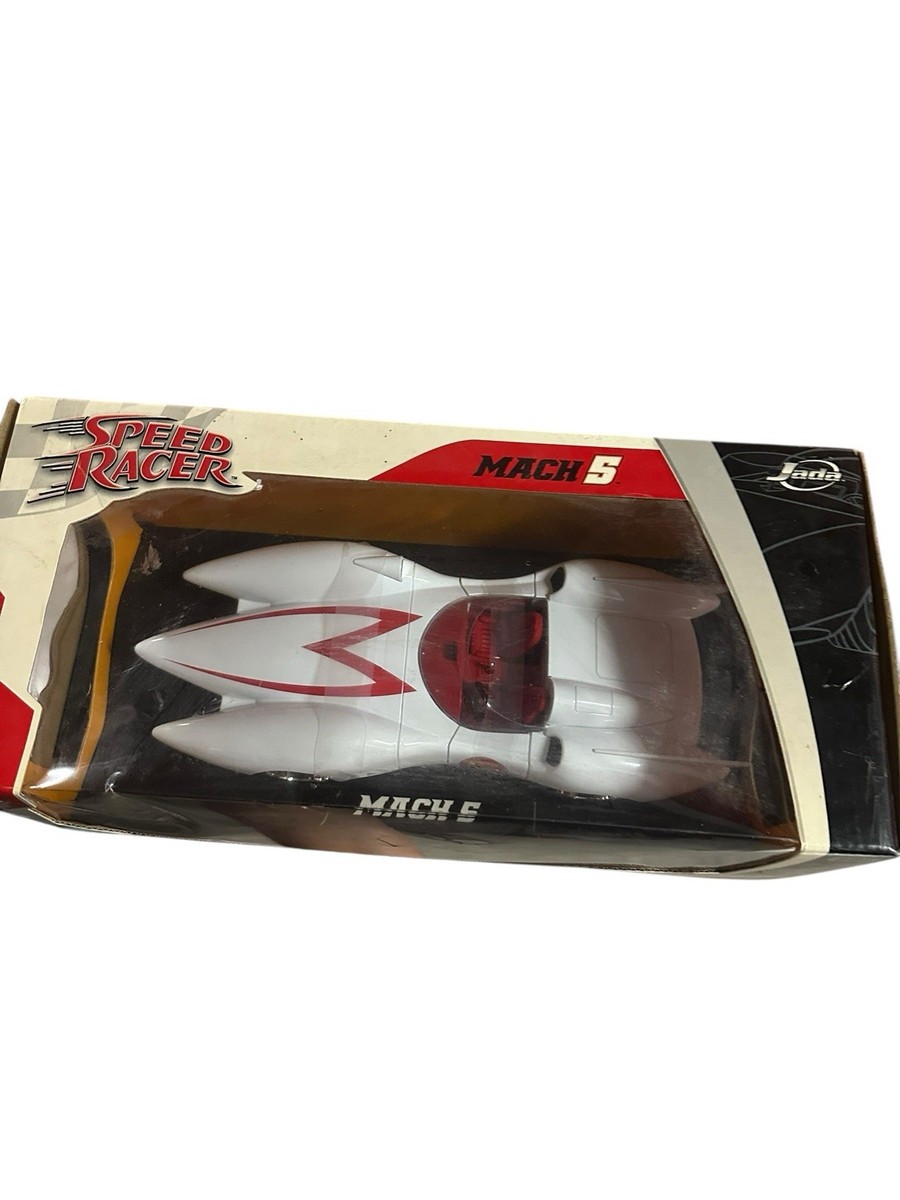 2007 Jada Toys 1:24 Scale Speed Racer Mach 5 Diecast Metal Car NEW