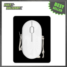 Small Mouse Pad Lycra Washable Non-Slip Rubber Base 5x6 Inches Office Travel