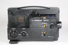 Vtg. Chinon 2500GL Projector Dual Super 8 Reg. 8mm ee