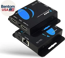 4K HDMI over Ethernet Extender over CAT5/CAT6/CAT7, with IR Upto 164 Feet - Loop