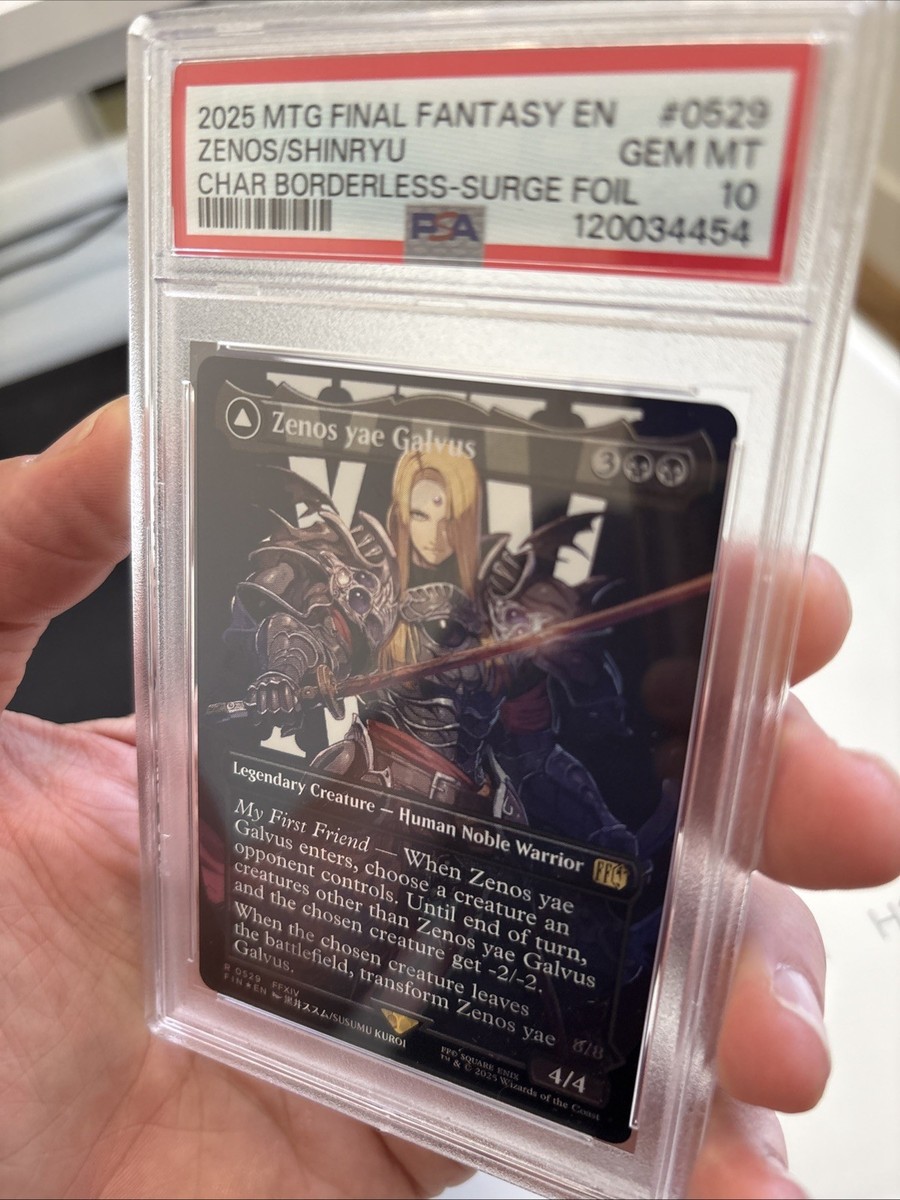Zenos yae Galvus (Borderless) (Surge Foil) Final Fantasy Foil for
