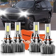 For Chevrolet Tahoe 1995-2006 Car LED Headlight Bulb High Low Beam Bright White