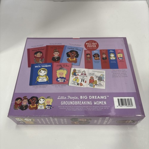 A Brand New Sealed Little People Big Dreams Groundbreaking Women Books Set - Picture 2 of 6