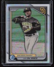 2024 Bowman Chrome #BDC-116 Leo De Vries Refractor