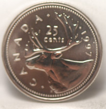 Canada, 1997 25 Cents, Proof, NR, 12-30