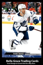 2022-23 Upper Deck Pierre Engvall #424 Toronto Maple Leafs NHL Hockey 