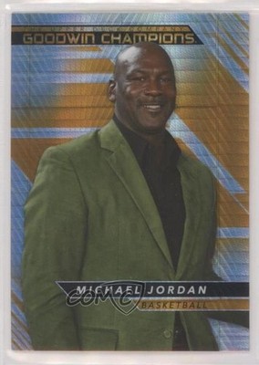 2022 Goodwin Champions Platinum Orange Prism 378/499 Michael Jordan #P1 HOF 03co