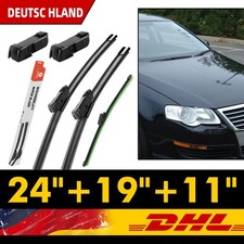 3x SCHEIBENWISCHER VORNE + HINTEN PASSEND FÜR VW PASSAT VARIANT ALLTRACK B6 B7