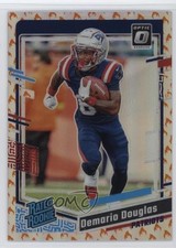 2023 Panini Donruss Optic Rated Rookie Fire Prizm Demario Douglas #300 6m7