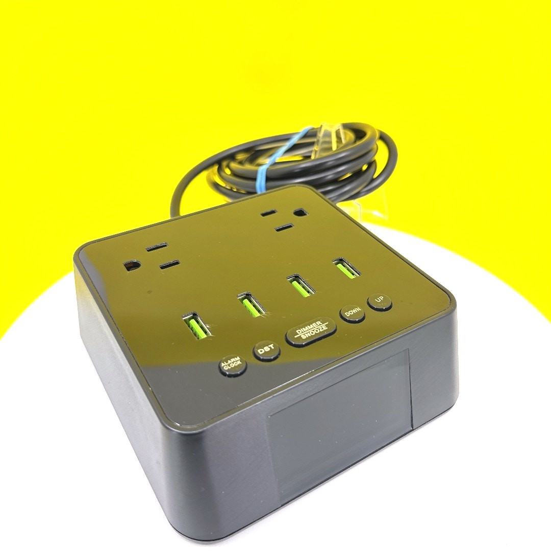 With Usb Charger And Ac Outlets