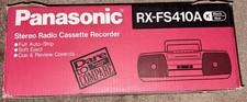 Vintage Panasonic RX-FS410A Stereo Radio Cassette Player Recorder Serviced