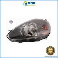 Scheinwerfer Projektor Links Parabel Grau 7 Pin - SX - FüR Fiat Grande Punto 08