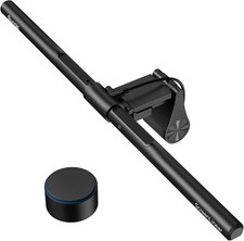 Quntis Monitor Light Bar PRO with Remote Control, Fit for 20-Inch, Black