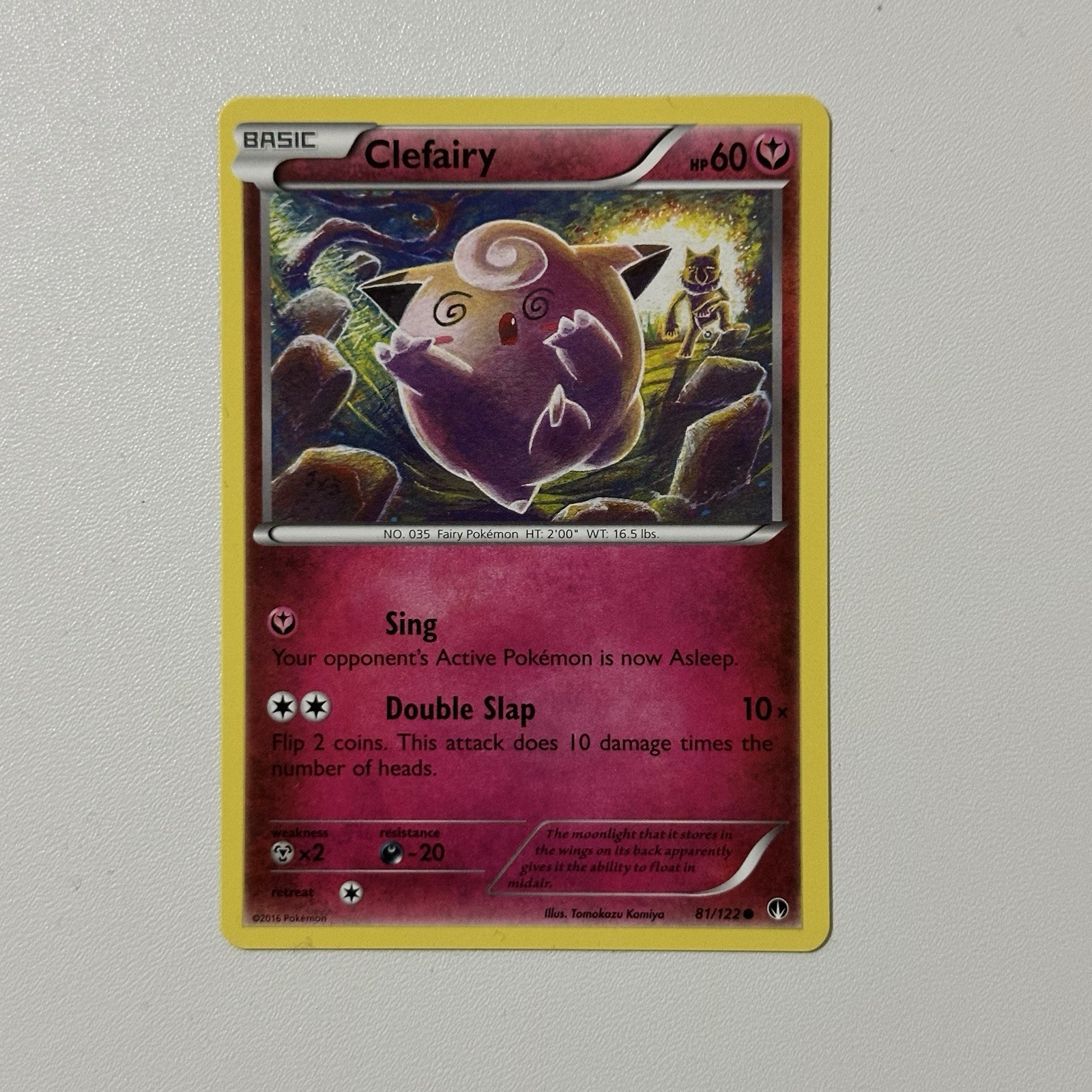 Clefairy 81/122 BREAKpoint English Pokemon Card TCG